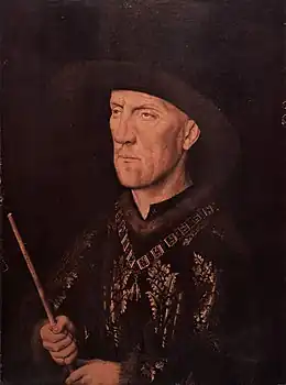 Jan van Eyck, Portrait de Baudoin de Lannoy. (1435)