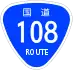 National Route 108 shield