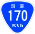 National Route 170 shield