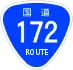 National Route 172 shield