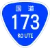 National Route 173 shield