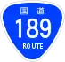 National Route 189 shield