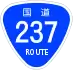 National Route 237 shield