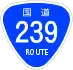 National Route 239 shield