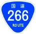 National Route 266 shield