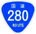 National Route 280 shield