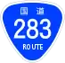 National Route 283 shield