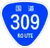 National Route 309 shield