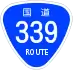 National Route 339 shield