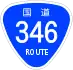 National Route 346 shield