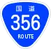 National Route 356 shield