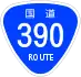 National Route 390 shield