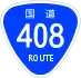 National Route 408 shield