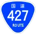 National Route 427 shield