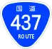 National Route 437 shield