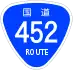 National Route 452 shield