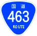 National Route 463 shield