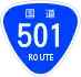 National Route 501 shield