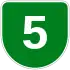 Nagoya Expressway No.5Manba Route shield