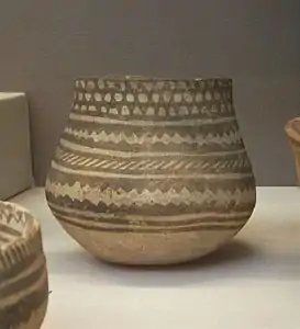 Jar with painted decoration from the Samarra culture, Samarra. British Museum, London.