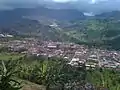 View of Jardín from the top of a cable-car stop