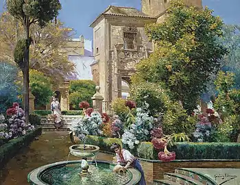 The Garden of the Alcázar, Sevilla (1920–25) Museo Carmen Thyssen