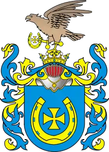 Episcopal coat of arms of Archbishop Wojciech Baranowski,