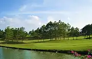 A golf course in Da Lat