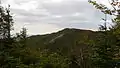 View of Jay Mountain highest peak from west belvedere