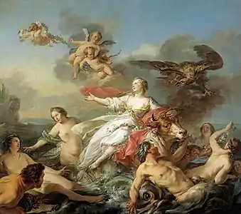 The Rape of Europa (1750)Dallas Museum of Art.