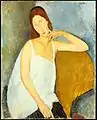 Jeanne Hébuterne by Modigliani, 1919