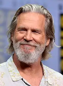 Jeff Bridges promoting 'Kingsman: The Golden Circle' at the 2017 San Diego Comic-Con International.