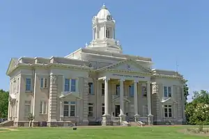 County courthouse in Louisville