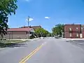 Looking northwest on Main Street (Ohio Highway 41) in Jeffersonville.