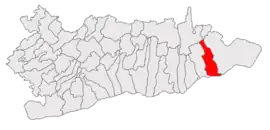 Location in Călărași County