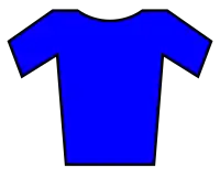 Armstrong was awarded the blue jersey as the stage's most courageous rider