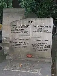 Jerzy Zagorski gravestone