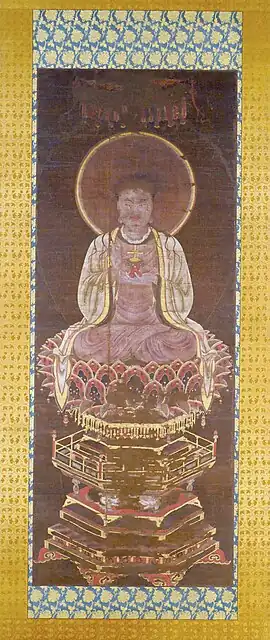 Manichaean Painting of the Buddha Jesus, a 12th- or 13th-century Chinese hanging scroll depicting Jesus Christ as the Manichaean prophet Yišō