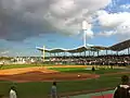 The Yankees take batting practice before a game