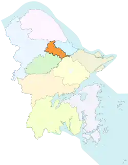 Jiangbei District in Ningbo City