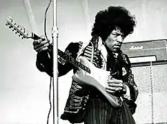 Jimi Hendrix at Gröna Lund 1967.