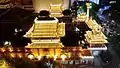 The night scene of Jing'an Temple