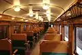 The Interior of preserved car MoHa 80001