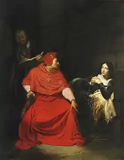 Joan of Arc being Interrogated  [fr], 1824, Musée des Beaux-Arts, Rouen, France.