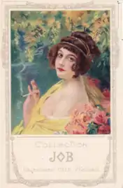 Paul Jean Gervais, 1912 postcard