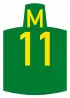 Metropolitan route M11 shield