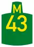 Metropolitan route M43 shield