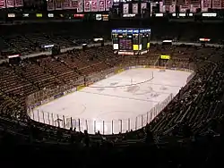 Interior of Joe Louis Arena