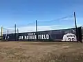 The entrance to Joe Nathan Field.