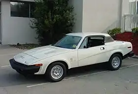 Triumph TR8 hardtop.